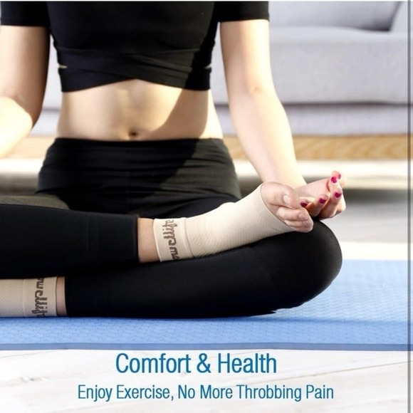 New Dowellife Plantar Fasciitis Socks, Ankle Brace Compression Support Sleeves L - Picture 4 of 10